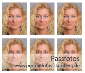 Biometrische Passbilder Passfotos Staarnberg
